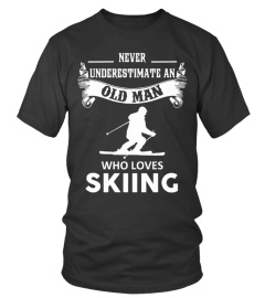 Old Man Skiing Limited Edition