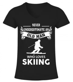 Old Man Skiing Limited Edition