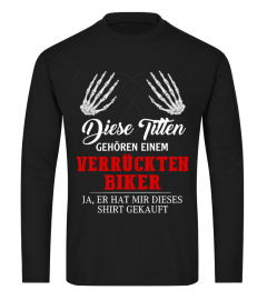 Diese Titten Verruckten Biker Tshirt