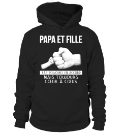 PERSONNALISABLE  PAPA ET FILLE T-SHIRT 