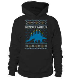 Ugly Hanukkah Sweater Shirt Dinosaur Men