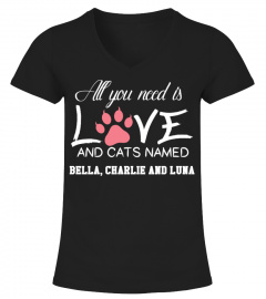 Need Love And Cats - CUSTOM SHIRT