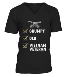 Grumpy Old Vietnam Veteran T Shirt