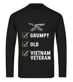 Grumpy Old Vietnam Veteran T Shirt