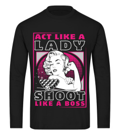 Shoot Like a Boss  Billiards T-shirt