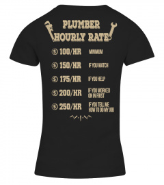 PLUMBER HOURLY RATE