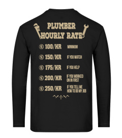 PLUMBER HOURLY RATE
