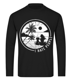 I hate people i love dog shirt
