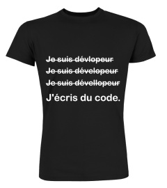 J'écris du code