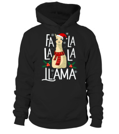 Fa La La La Llama Shirt  Santa Llama Chr