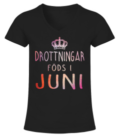 DROTTNINGAR FODS I JUNI T-SHIRT