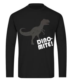 Tyrannosaurus Rex Dino-Mite T-shirt Funny Dy-No-Mite Tee