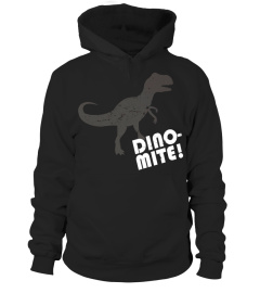 Tyrannosaurus Rex Dino-Mite T-shirt Funny Dy-No-Mite Tee