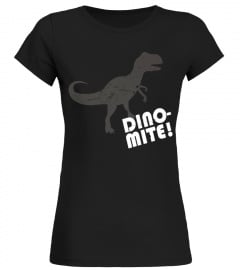 Tyrannosaurus Rex Dino-Mite T-shirt Funny Dy-No-Mite Tee