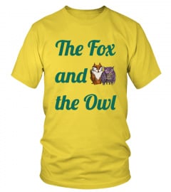The Fox and the Owl T Shirt