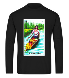 La Chalupa Card T-Shirt Canoe Tarot Loteria