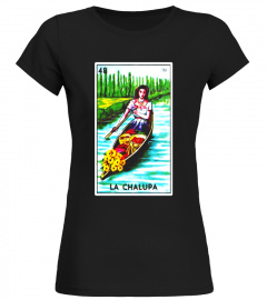 La Chalupa Card T-Shirt Canoe Tarot Loteria