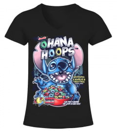 Ohana Hoops Stitch T Shirt