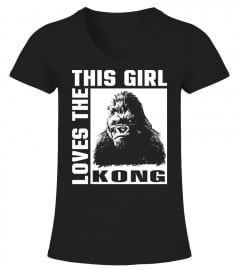 Kingkong-This girl love the Kong t-shirt for fans