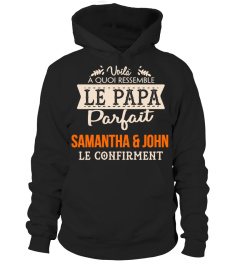 LE PAPA PARFAIT SAMANTHA & JOHN LE CONFIRMENT T-SHIRT