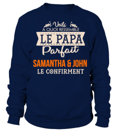 LE PAPA PARFAIT SAMANTHA & JOHN LE CONFIRMENT T-SHIRT