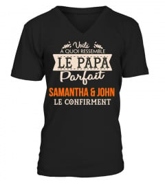 LE PAPA PARFAIT SAMANTHA & JOHN LE CONFIRMENT T-SHIRT