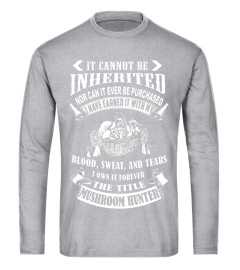 BeeTee: The Title Mushroom Hunter Can't Be Inherited T-Shirt