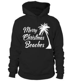 Popular Merry Christmas Beaches Palm Tree T-Shirt