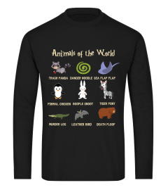 Animals of the World Meme T Shirt