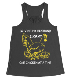 DRIVING MY HUSBAND CRAZY T-SHIRT