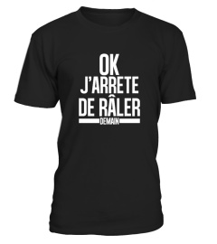 OK J'ARRETE DE RALER DEMAIN - FEMME