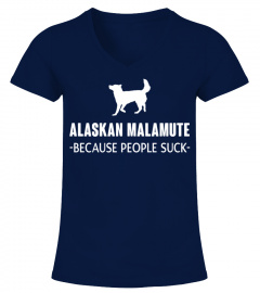 Alaskan Malamute Because People Suck