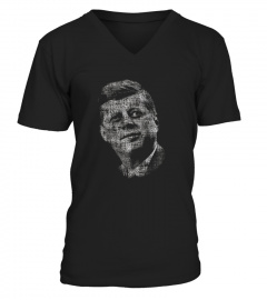 Cool Jfk John F Kennedy Text Portrait Shirt