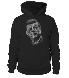 Cool Jfk John F Kennedy Text Portrait Shirt