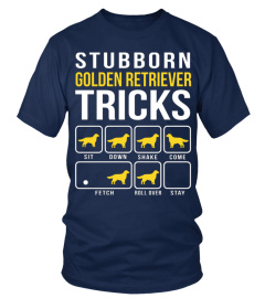 Golden Retriever Stubborn Tricks