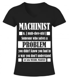Machinist Gift Tee Funny Machinist Dictionary Term HOT SHIRT