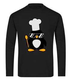 Cool Penguin Chef Women's T-Shirts