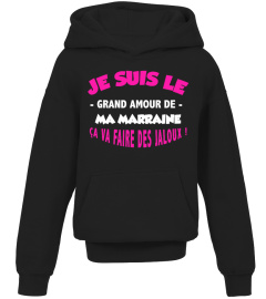 Body/T-Shirt Fille Personnalisable : Je suis le grand amour de "votre texte" ça va faire des jaloux | Cadeau T-Collector®