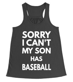 my son has baseball