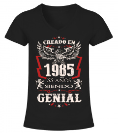 1985-33 años siendo genial camisa
