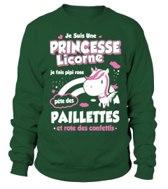 Je Suis Une Princesse Licorne Pipi Rose