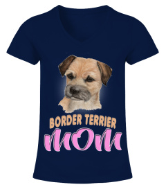 Face Border Terrier Mom Dog