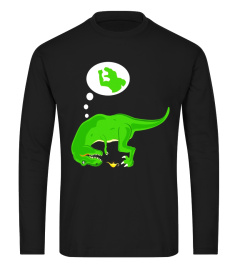 Funny T-Rex T-shirt, Genie Lamp, Short Arms, by Zany Brainy