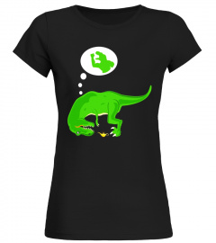 Funny T-Rex T-shirt, Genie Lamp, Short Arms, by Zany Brainy