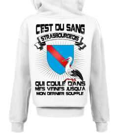 TSHIRT SUPPORTER FOOT SANG STRASBOURG