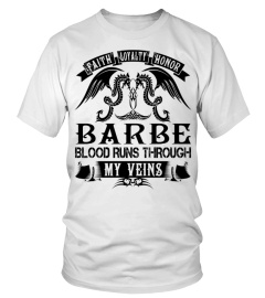 BARBE - My Veins Name Shirts