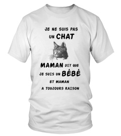 Je ne suis pas un chat, je suis un bébé