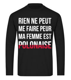 T-shirt Ma femme est Polonaise