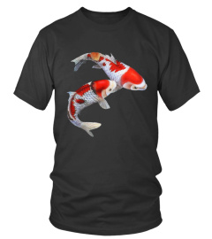 Koi Fish T shirt Chinese Koi Carp Fish Graphic Shirts