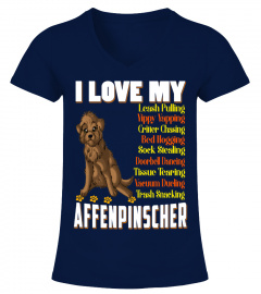 I Love My Affenpinscher Dog